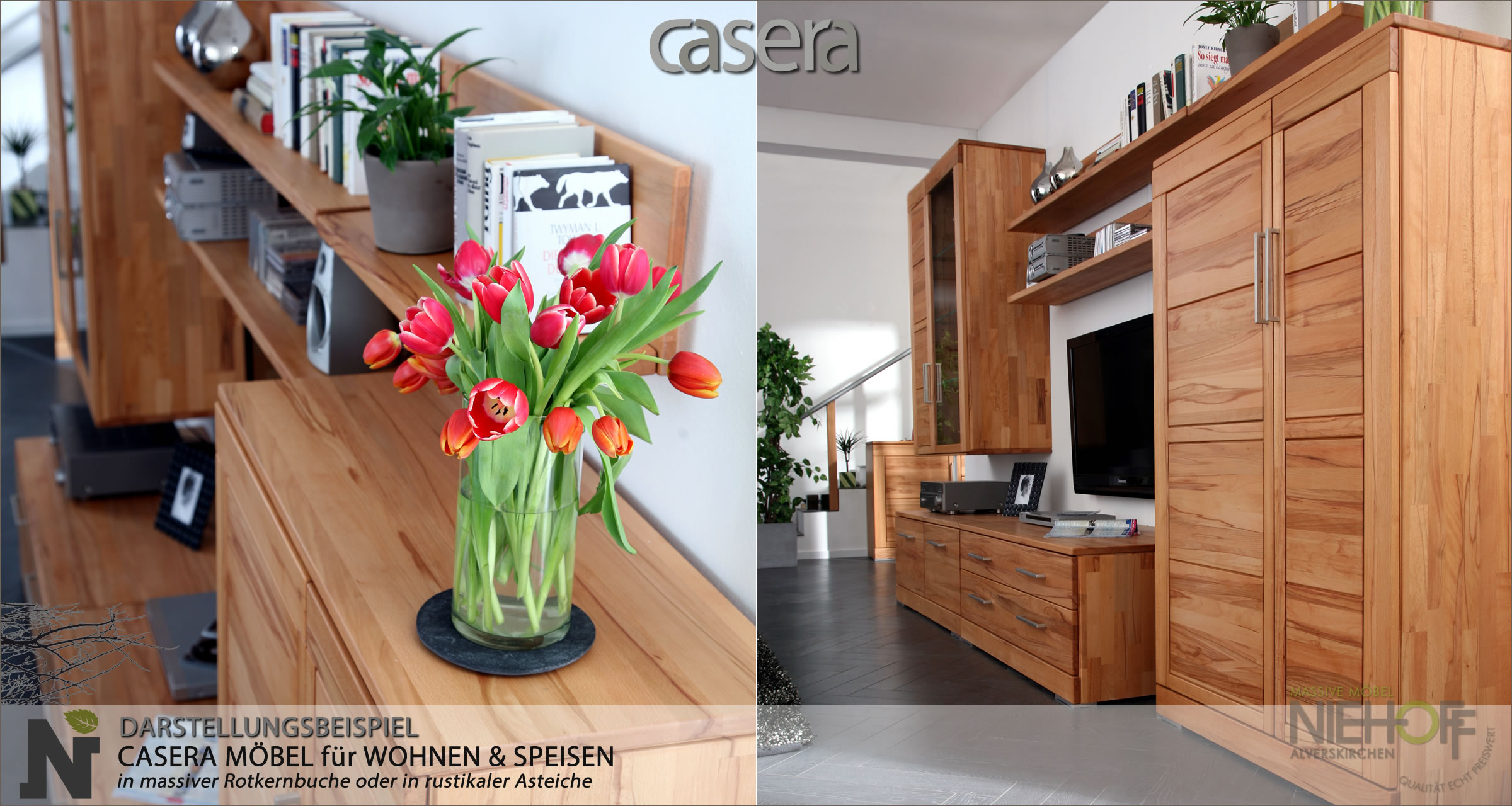 Casera - massive Wohnmöbel von Wimmer Wohnkollektionen